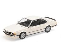 BMW e24 635 CSi 1982 bianco modello di auto 155028102 Minichamps 1:18
