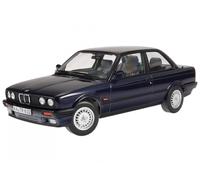 BMW e30 325i 2-porte 1988 blu metallic modello di auto 183201 Norev 1:18