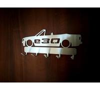 BMW E30 COVERTIBLE Appendiabiti CABRIO 1.8 IS 2.0 2.5 M3 Swap M Portachiavi Logo