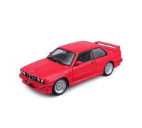 BMW e30 M3 1988 rosso modello di auto 21100 Bburago 1:24