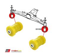 BMW E30 silent blocco sottotelaio posteriore SPORT