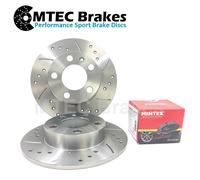 BMW E36 318i Z3 Anteriore Dischi Freno Forati Baffati & Pastiglie Solido