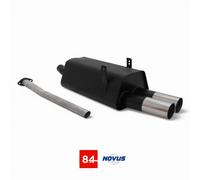 BMW E36 320I/323I Sportivo Silenziatore Finale 2x76mm RL-Design 6 Cilindri