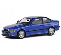 BMW e36 M3 Coupe 1999 blu modello di auto S4315202 Solido 1:43