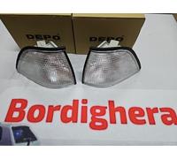BMW E36 M3 COUPE CABRIO FRECCE FANALINI ANTERIORI INDICATOR LENS BLINKER BIANCHI