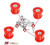 BMW E46/E46 M3 Kit silenziatore blocco di fissaggio sottotelaio posteriore