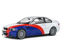 BMW e46 M3 Coupe 2000 Streetfighter bianco modello di auto S1806505 Solido 1:18