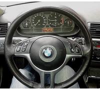 BMW e46 - X 5 - X 3 copri volante in vera pelle nera
