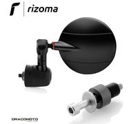 BMW F 800 R 2009-2011 Specchio retrovisore Spy-R RIZOMA BS285B LP322B Nero