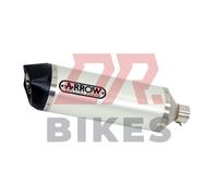 BMW G 650 GS 2011-2016 Arrow Race-Tech Alu Silenziatore Con Carburatore Tappo