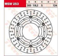 BMW G 650 GS 2012 Disco Freno Rotondo Fluttuante TRW MSW253