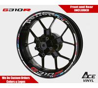 BMW G310R Decalcomanie Ruota G310 Adesivi Cerchi G 310R Strisce Set