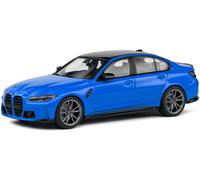 BMW G80 M3 2023 blu modello di auto S4315302 Solido 1:43