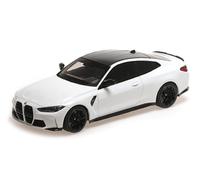 BMW G82 M4 Coupe 2021 bianco modello di auto 155020122 Minichamps 1:18