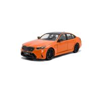 BMW G90 M5 Sedan 2024 Arancione Fuoco Modello Auto 1:43 Solido