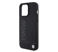 Custodia BMW BMHMP16XSLLBK Linea pelle nera - iPhone 16 Pro Max