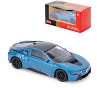 CMJ Modellino auto pressofuso BMW i8 1:43 Dettagliato Collectors Edition con licenza ufficiale Blu