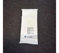 BMW Interior Leather Care Cleaning Wew Wipes Cloths 83125A16456 NEW OEM
