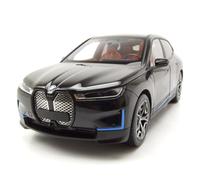 BMW iX 2022 Nero Metallizzato Modellino 1:18 Minichamps