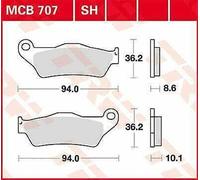 BMW K 1200 Gt ABS 2006-2008 TRW Ceramica Pastiglie Freno MCB707