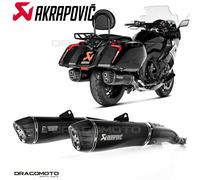 BMW K 1600 B / GRAND AMERICA 2017-2020 Scarico AKRAPOVIC Titanio Nero S-B16SO...