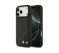 BMW M Carbon Line MagSafe BMHMP17X25PCCSCKR COVER PER SMARTPHONE per Apple Universale, Nero