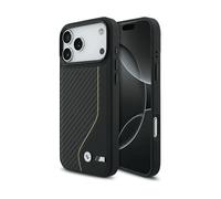 CG MOBILE BMW M Carbon Line & Logo compatibile con Mag Safe Cover per iPhone 17 Pro Max (giallo)