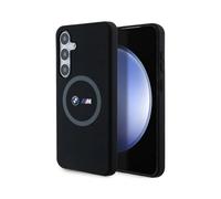 BMW M Custodia MagSafe con stampa ad anello in silicone, nero - Galaxy S24+