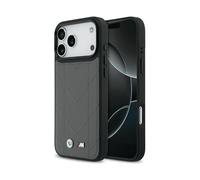 BMW M Logo trapuntato Custodia MagSafe per iPhone 17 Pro Max antracite - Nouvo