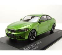 BMW M2 Coupè 2016 Verde Metallico Modellino Auto 1:43 Minichamps