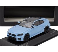 BMW M2 (G87) dal 2023 blu a 1/43 di Minichamps 410023121