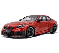 BMW M2(G87)Performance 2024 Toronto Rosso Modellino Auto 1:18 Solido