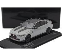BMW M3 CS G80 dal 2023 grigio a 1/43 di Minichamps 410023201