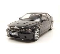 BMW M3 CSL E46 2003 Nero Modello Auto 1:18 Norev Die-Cast Metallo