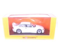 BMW M3 E36 GTR 1993 Modellino Auto Bianca 1:43 Maxichamps