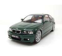 BMW M3 E46 Coupé 2000 Verde Scuro Modellino 1:18 Solido