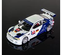 BMW M3 GTR - #43 ALMS 2001 - blue / white - DCM 1:64