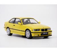 BMW M3 jaune Dakar 1/43 E36 coupé