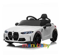 BMW M4: macchina per bambini radiocomandata 12V ride on / auto elettrica bimbi