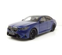 BMW M5 2024 Blu Metallizzato Auto Modello 1:18 Minichamps Die-Cast
