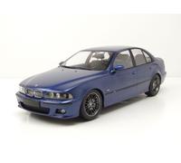 BMW M5 E39 1998 Blu Metallizzato Modellauto 1:18 KK Scale Die-Cast