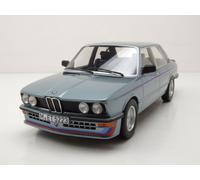 BMW M535i 1980 E30 Blu Metallizzato Con Strisce Auto Modello 1:18 Norev
