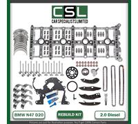 BMW Mini 1.6 2.0 N47 D20A Principale Biella Cuscinetti Trasportatore Cinghia