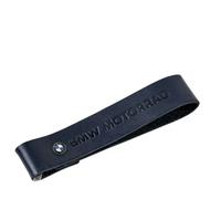 BMW Motorrad - Portachiavi in pelle blu navy con logo, accessorio originale per motocicletta