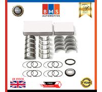 BMW N13 1.6 Benzina N13B16 Cuscinetti con Pistone Anelli E Guarnizioni Set Serie