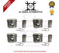 BMW N47D20 N47 0.50MM Pistone Maggiorato 84.5mm Fasce Anello