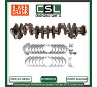 BMW N57 3.0 Diesel N57D30 Lega Acciaio Albero Principale Biella Set Cuscinetti