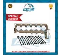 BMW N57 N57D30 Testa Guarnizione Con Set Bulloni 3.0 Diesel 3 7 Serie X4 X5 X6