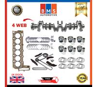BMW N57D30 3.0DIESEL N57 Forgiato Albero Con Kit Revisione Motore Premium Parti
