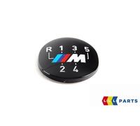 BMW NUOVO Originale E24 E28 E30 E32 E34 E36 Pomello Cambio Con Emblema 1221613